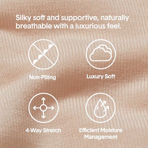 Image of Tommy John Women's Second Skin High Rise Briefs - Soft, Stretchy, Breathable, Full Coverage High-Waisted Underwear