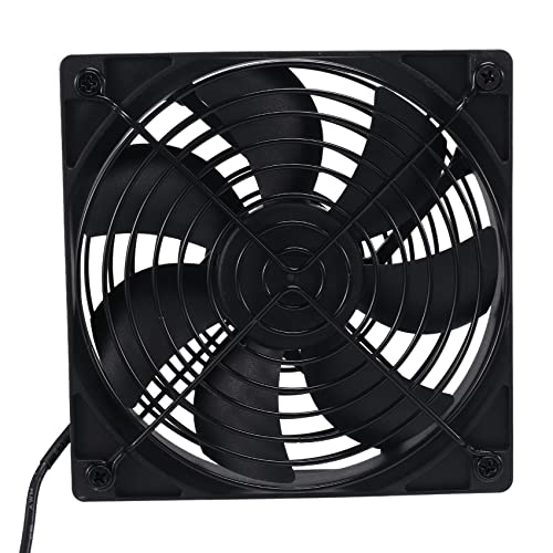 Hopbucan Dual 120mm 5V USB Powered PC Router Fans with Speed Controller High Cooling Fan for Router Modem Receiver - Image 3