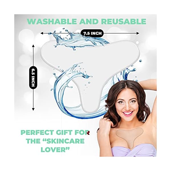 Anti-Wrinkle-Chest-Pads-Set-Of-2-Decollete-Silicone-Chest-Wrinkle-Pads-Reusable-Anti-Age-Premium-treatment-Chest-Wrinkle-Patches-Self-Adhesive-Pads-For-Collagen-And-Skin-Tone-Repair Chest Wrinkle Pads Set Of 2 Decollete Silicone Anti Wrinkle Chest Pads Reusable Anti Age Premium treatment Chest Wrinkle Patches Self Adhesive Pads For Collagen And Skin Tone Repair