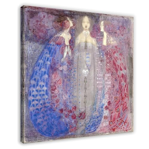 Affiches Mackintosh Les Trois Parfums Impression Toile Décoration Murale Cadre 30,5 cm