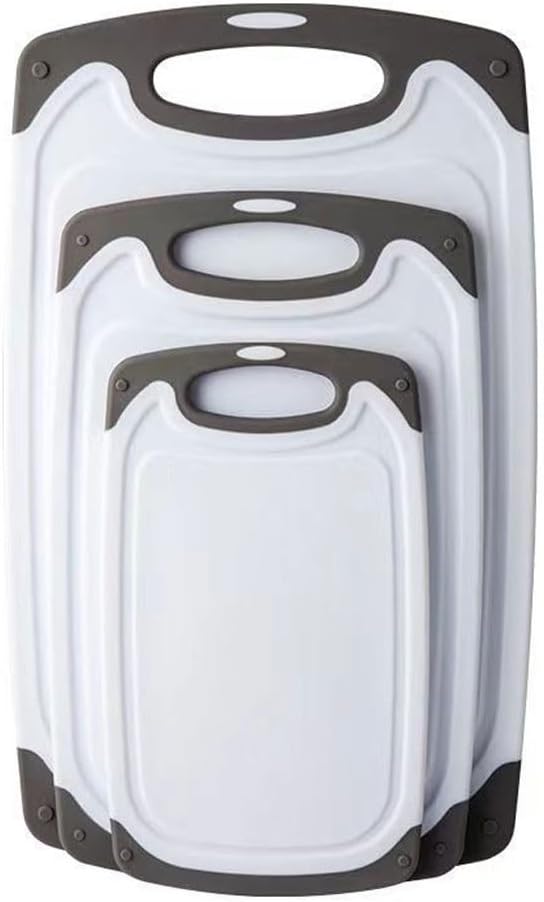 PP Plastic Cutting Board with Garlic Grinder Household Non Slip