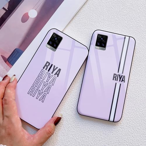 Image of COLORflow Back Cover Compatible with Vivo V20 | Ombre Color Customized | Shockproof TPU Bumper with Camera Protection Back Cover Compatible with Vivo V20