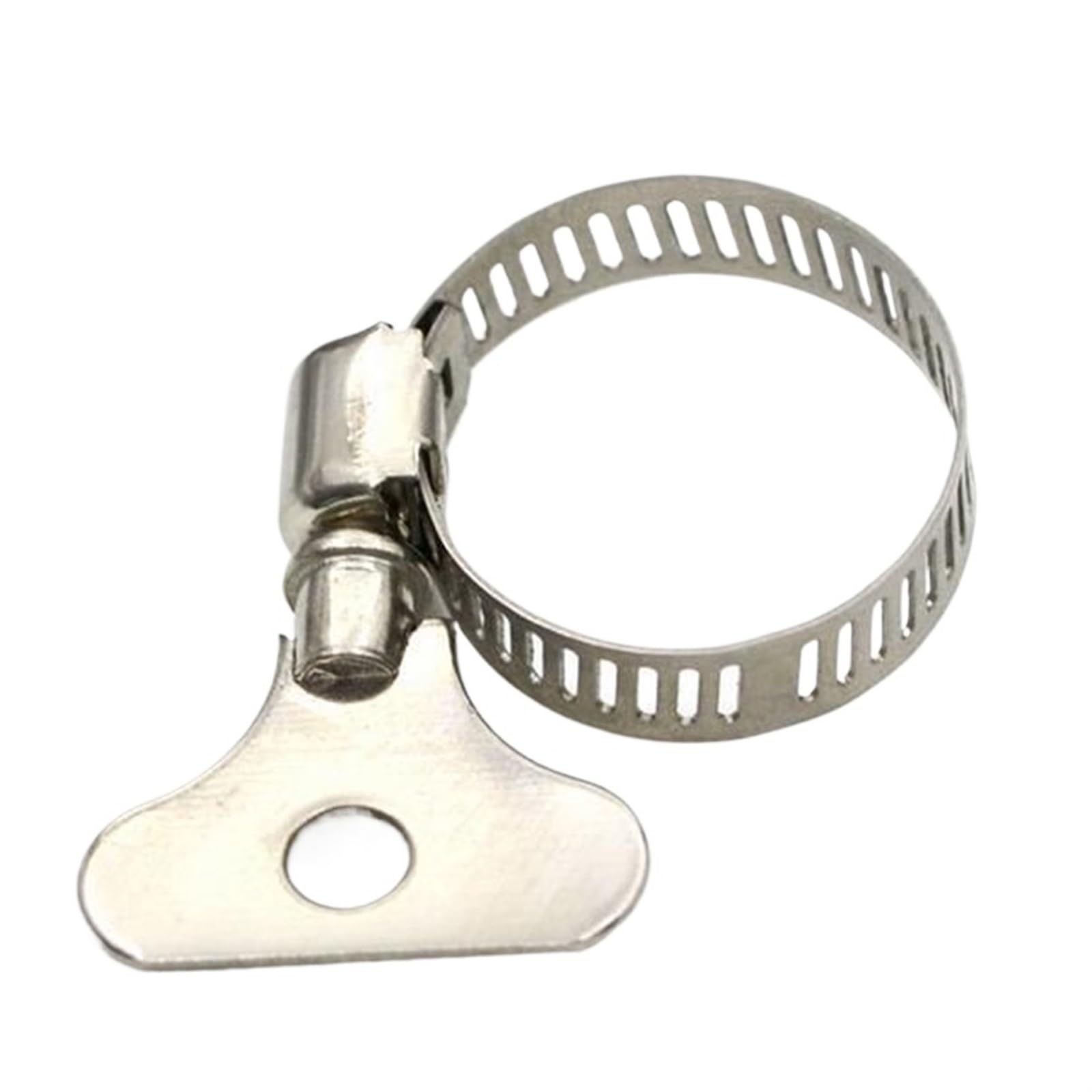 Hose Clips 10pcs 6-38mm Stainless Steel Worm Drive Hose Clamp Fuel Pipe Water Tube Jubilee Clips Metal Clamps for Tubes Woodworking Tools for Home Water Line(10-16mm)
