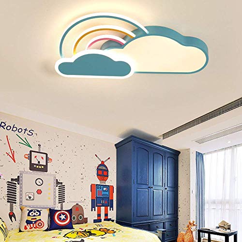 Lampe de Lecture Nuages Arc-en-Ciel pour la Chambre des Garçons et des Filles