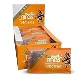 Rawmantic Fitness Organic Chocolate Vegan Energy Bars - 2.1 Oz (Pack of 12) - Chocolate Snack Bars -