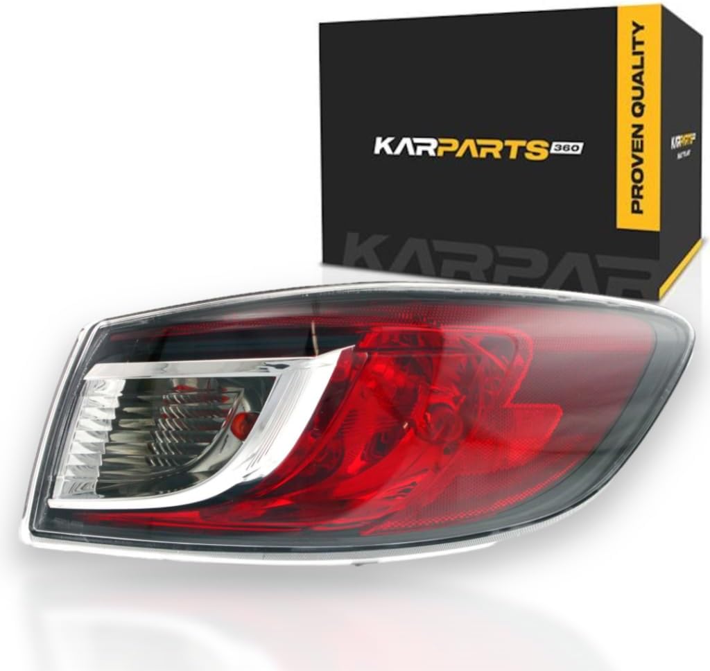 For Mazda 3 Sedan 2010 2011 2012 2013 Tail Light Assembly Standard Type Outer Passenger Side DOT Certified MA2801144N