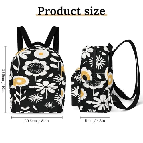 Mochila impermeable Oxford para mujer con base sólida antichoque 2