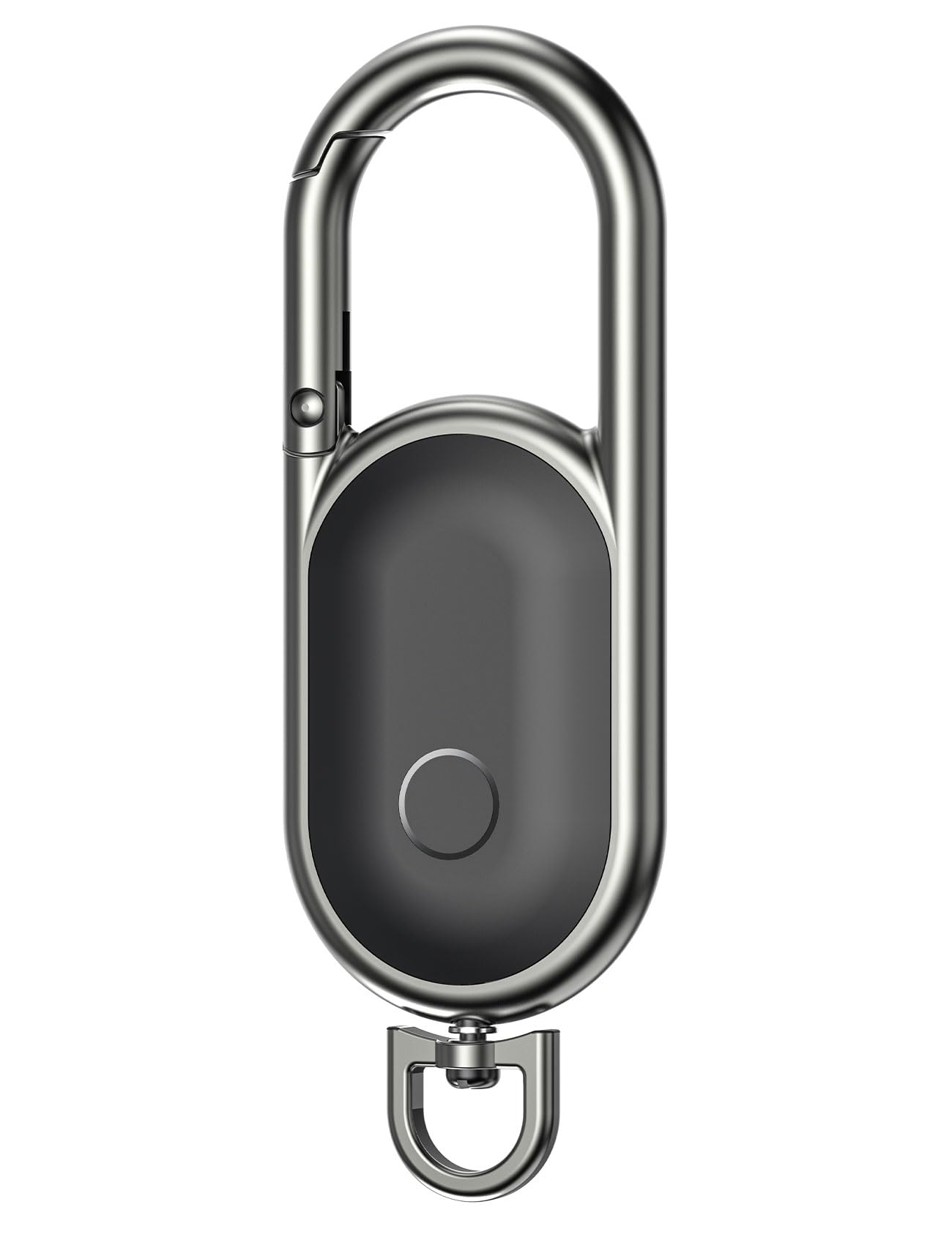 Bluetooth Finder Smart Tag kompatibel mit Apple „Wo ist?“ (nur iOS), Anti-Verlust Tracker für Schlüssel, Koffer & Reisegepäck, Metall-Schlüsselanhänger mit austauschbarer Ersatzbatterie
