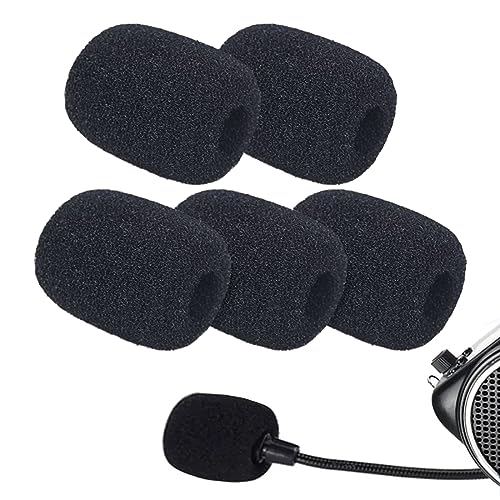 Headset Microphone Foam Covers (5pcs)