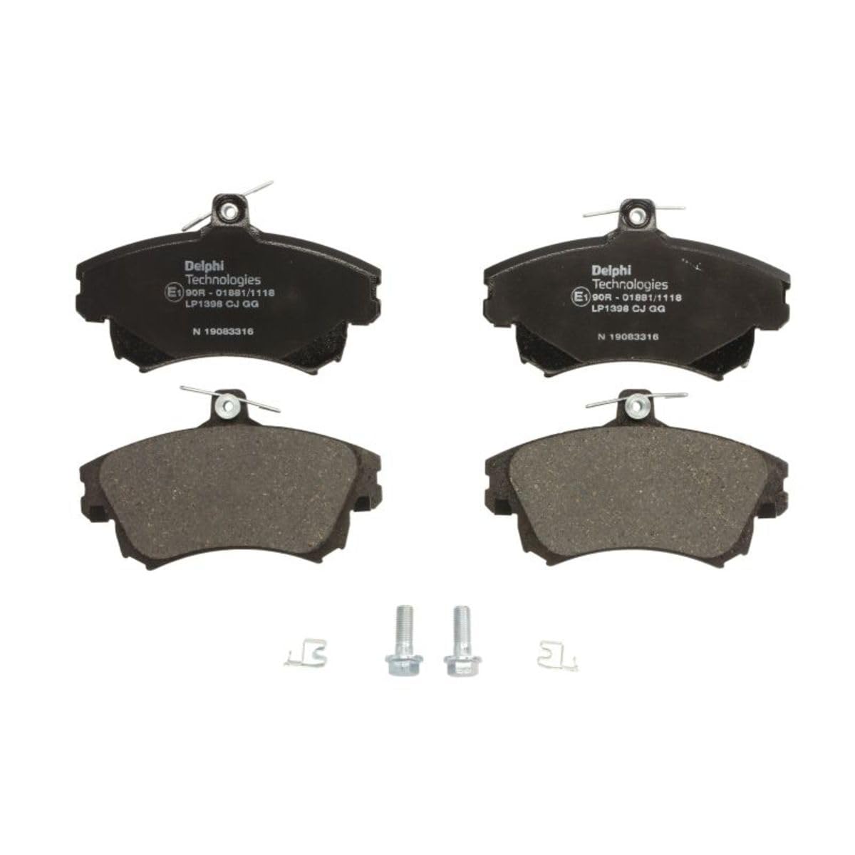 Delphi LP1398 Pastiglia Freno-image