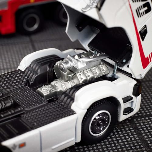 Hot Wheels Elite 64 Scania 770 S Trailer miniatura 7