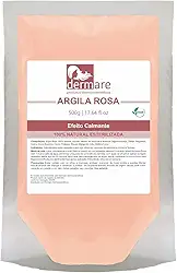 DERMARE Argila Rosa Para Peles Sensíveis 500G Dermare