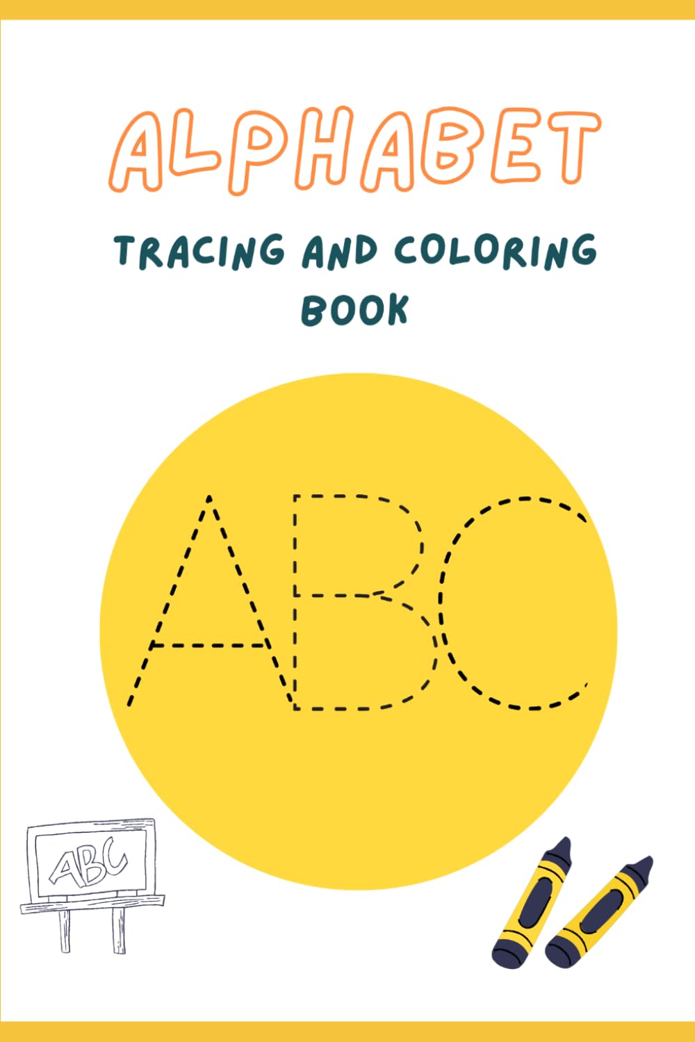 Alphabet tracing and coloring
