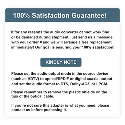 image for Optical-to-Coaxial OR Coaxial-to-Optical Digital Audio Converter, ROOF
