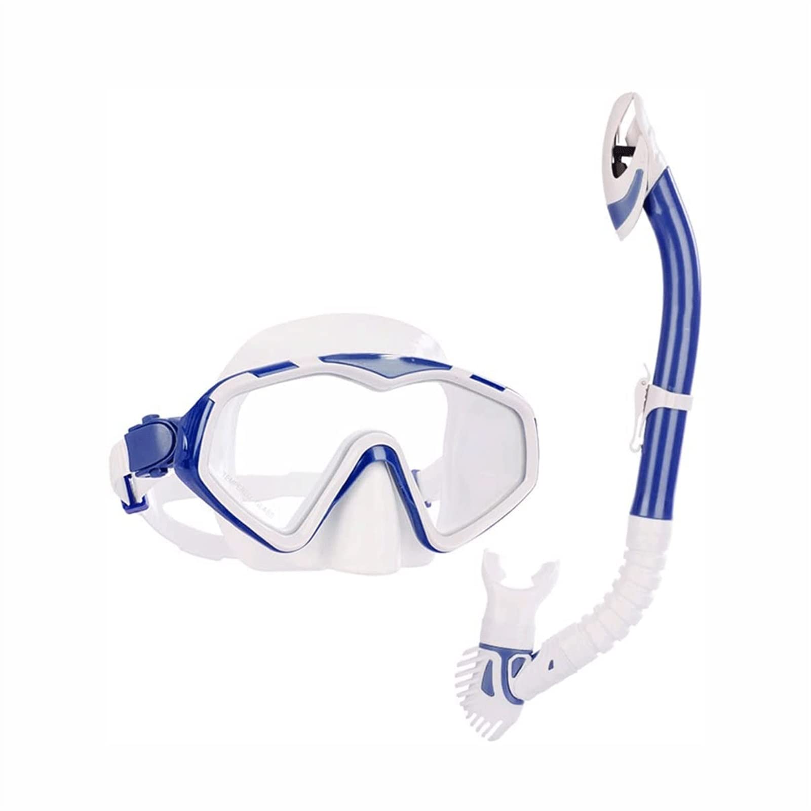 Máscaras de Buceo Gafas de Snorkel Gafas Impermeables y antivaho de Silicona Equipo de Buceo HD Unisex Gafas de natación