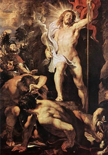 Pintura de la Resurrección de Cristo de Rubens: llena de espiritualidad tu dormitorio