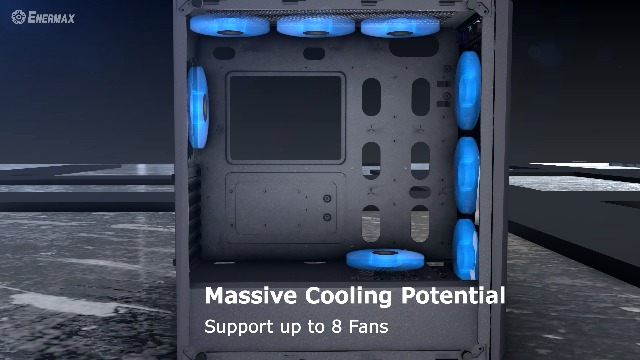 Amazon.com: Enermax Makashi MK50 Addressable RGB Full Tower E-ATX