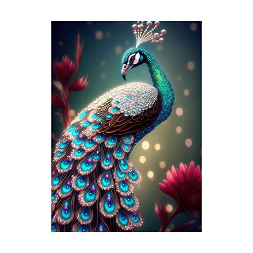 Photos pour salon peinture maison murale paon impressions sur toile