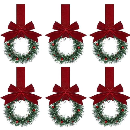 Kleine Weihnachtskränze für Küchenschränke, Mini-Kränze für...