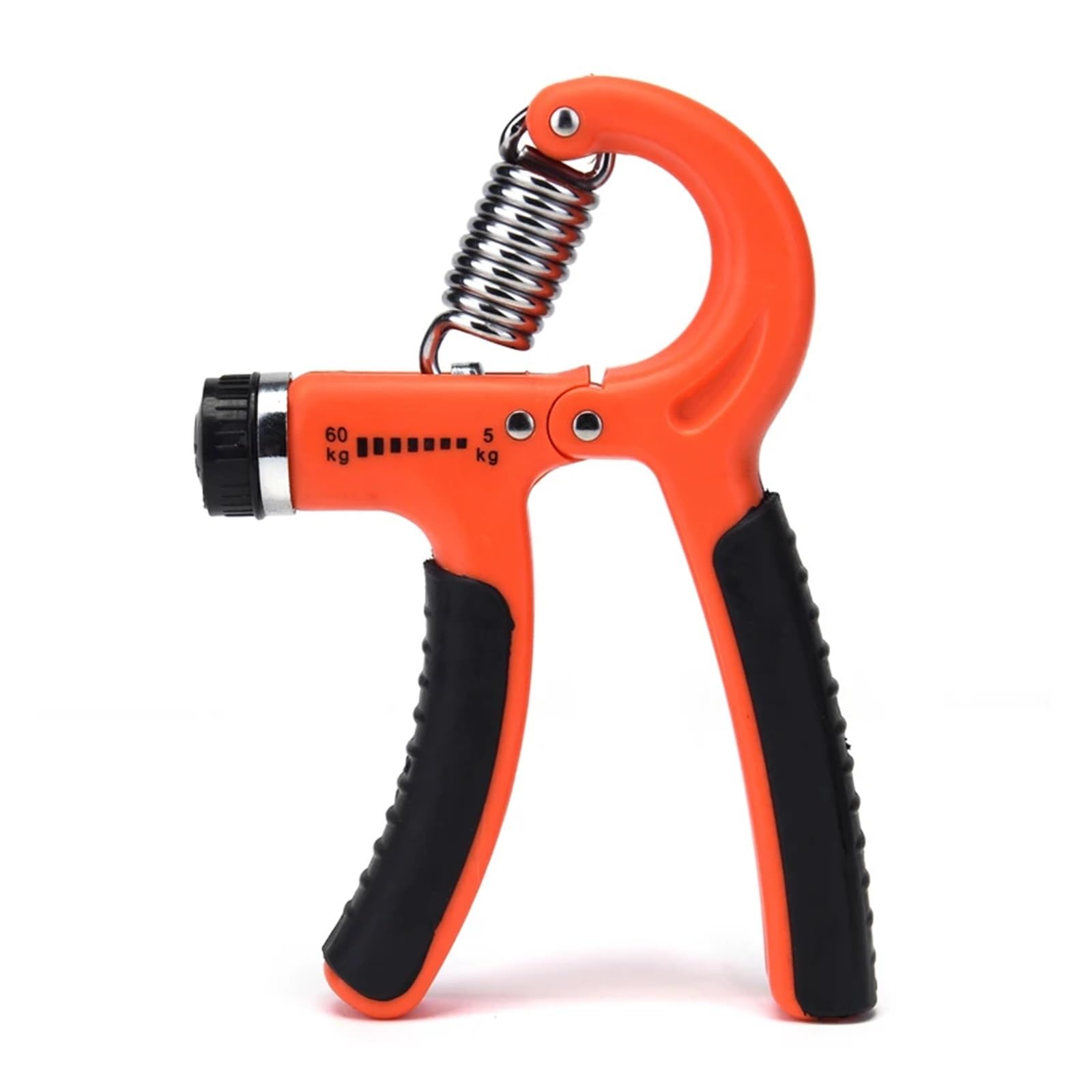 FLYIODFCXV Wrist trainer, 5-60Kg Fitness Wrist Training Increase Strength Spring Finger Pinch Carpal Expander(A-Orange)