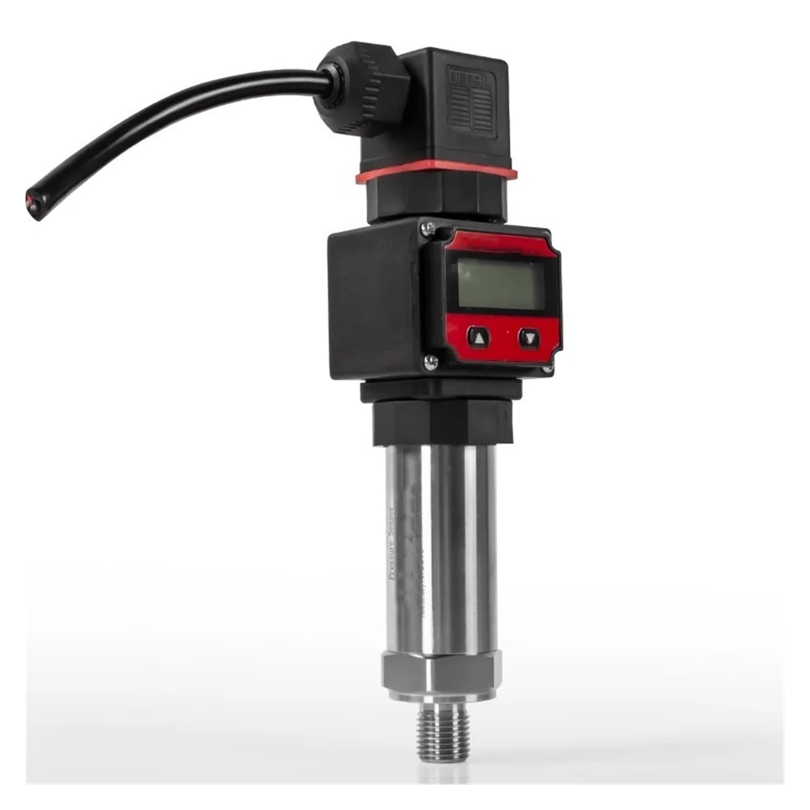 JJHQOKYNA LCD Digital Pressure Sensor Transducer -0.1~60Mpa Water Air with G1/4 4-20mA RS485 0-10V Transmitter(Lcd Rs485 Output,0-1Mpa)