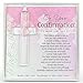 The Grandparent Gift Handmade Glass, Confirmation Gift Cross for Girl
