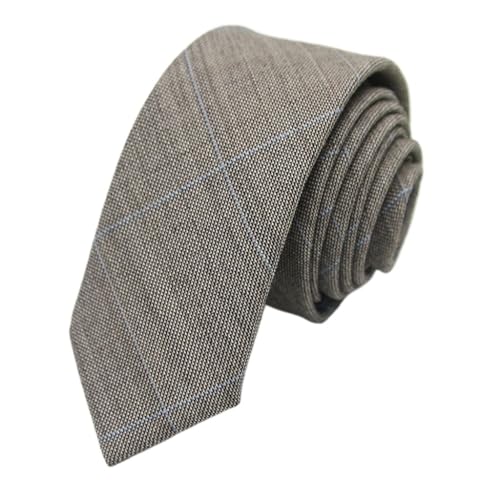 Corbata estrecha rayada para hombre estilo casual