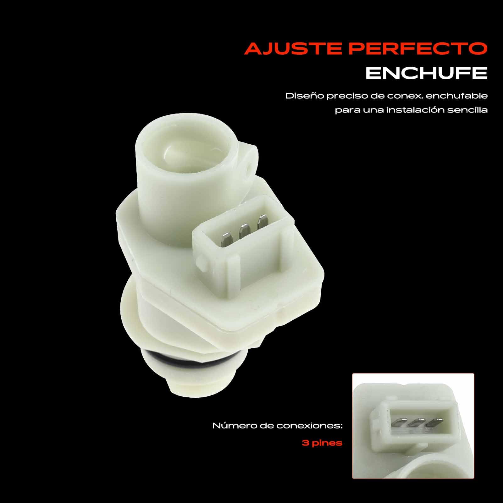 Frankberg Sensor de distancia Sensor del eje del velocímetro Compatible con 206 CC 2D 206 Compacto 2A/C Xsara Picasso N68 106 II 1A 1C Berlingo/Berlingo First MPV GFK GJK MF Replace# 616024