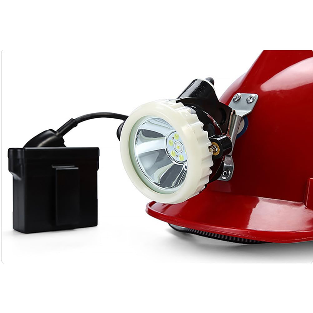 HYZHANHONG High Lumen LED Mining Headlamp Explosion Proof Coal Mine Headlamp 5000Mah Waterproof Miner Safety Cap Light for Outdoor Hiking Camping Fishing
