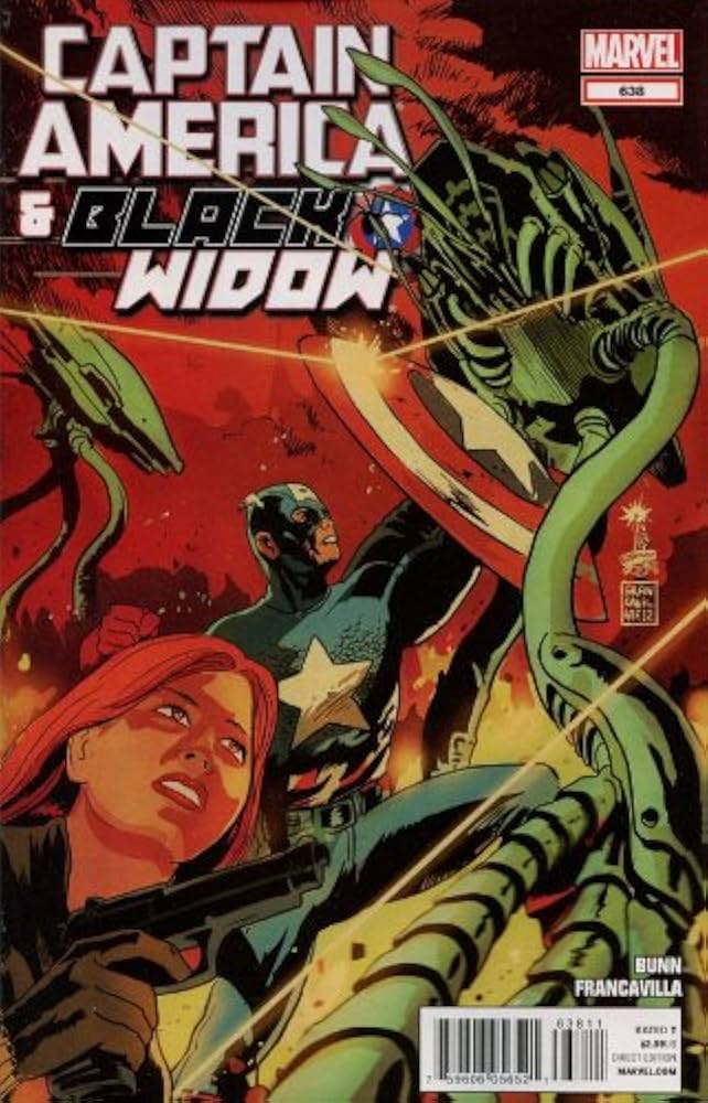 マーベル　キャプテン・アメリカ & ブラック・ウィドウ キャプテン・アメリカとブラック・ウィドウ #638 コミック