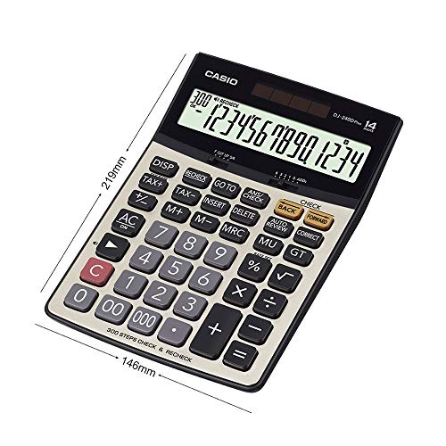 Image of Casio - FX-991ES Plus-2nd Edition Scientific Calculator & DJ-240D Plus 300 Steps Check and Correct Desktop Calculator with Metallic faceplate & Bigger Screen /Keys (14 Digit)