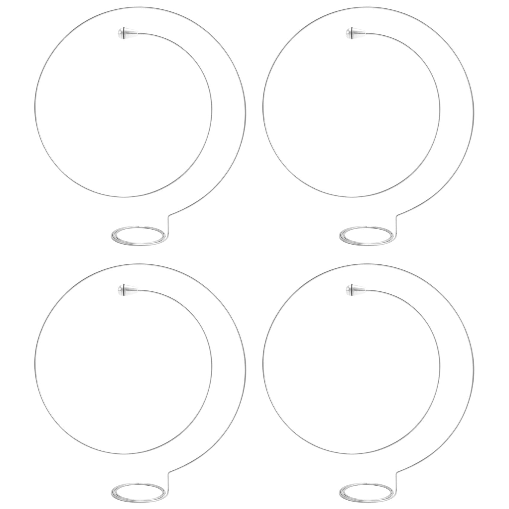 Ximie 4Pcs Cord Holders, Magnifier Loupe Holder Watchmakers, Loupe Lens Headband, Jewellers Eyeglass Holder Head Band, Easy To Use