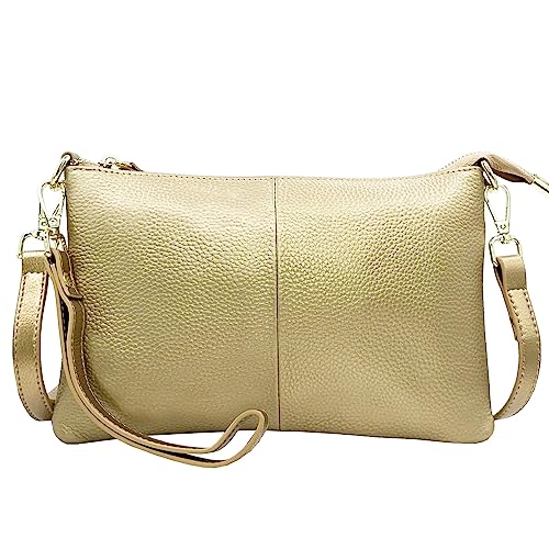 Image of Beurlike Leather Wristlet Wallet Clutch Purses For Women Small Crossbody Phone Bags