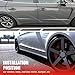 MLY 43FT Car Trim Molding, Glossy Black Car Exterior and Interior Molding Trim, Scratch-Proof Body Side Molding Trim, Self-Adhesive Bumper Window Door Body Side Decorative Strip (Bright Black)