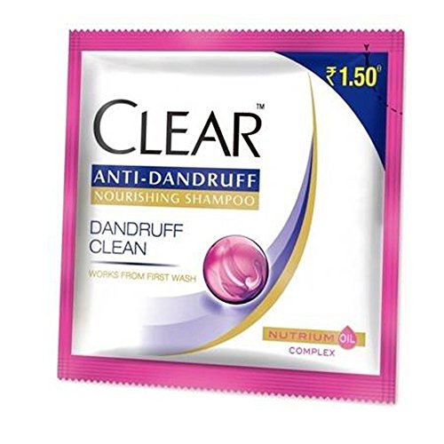 Clear Anti Dandruff Care Shampoo, 5ml Sachet - Pack of 64