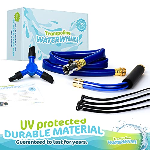 Thrillzoo Trampoline Sprinkler For Kids | Water Sprinkler For Kids Water Trampoline, Trampoline Accessories, Trampoline Sprayer, Outside Water Toys Sprinkler For Trampoline Water Sprinkler【Waterwhirl】 #TOP2