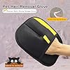 Pet Hair Remover Gloves for Cats & Dogs: 2025 New Upgrade Electrostatic Grooming Gloves Washable Reusable Cats&Dogs Hair Removal Gloves for Clean Couch Carpet Furniture Clothes Car Seat (Black) #3
