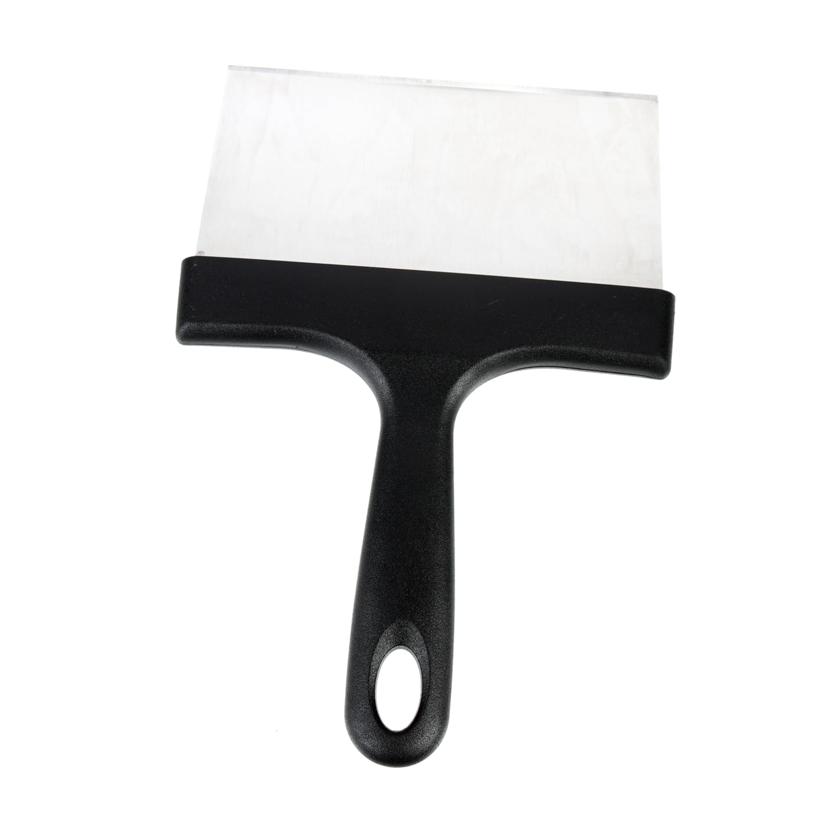 Levemolo Stainless Steel Grill Scraper BBQ Grill Plate Cleaner Tool Hanging Hole Easy to Use for Foodie Chef