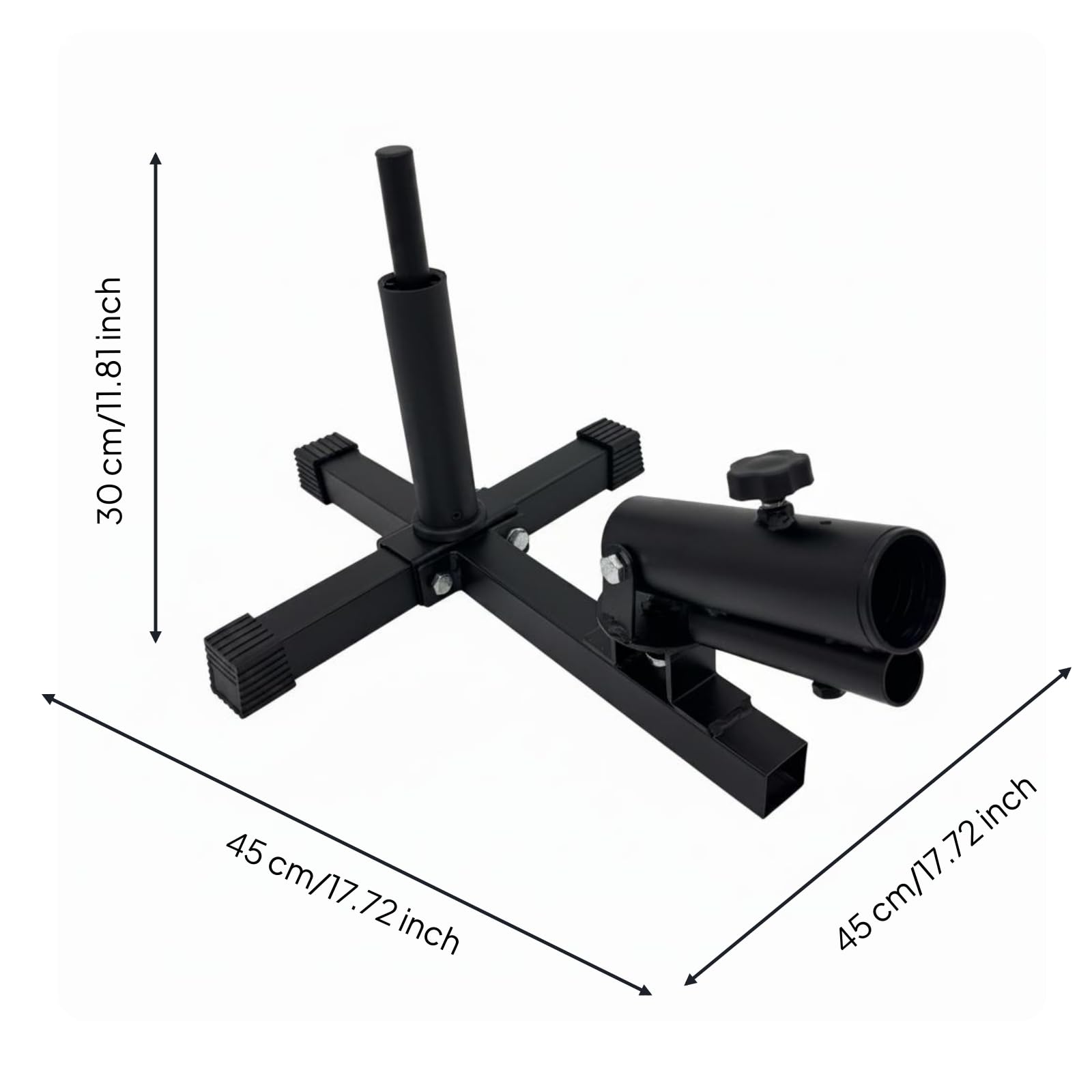 Qianly Palla Barbell Anchor Girevole Allenamento di Potenza Attrezzatura Fitness Acciaio Resistente Attrezzo Sportivo per Palestra, Casa