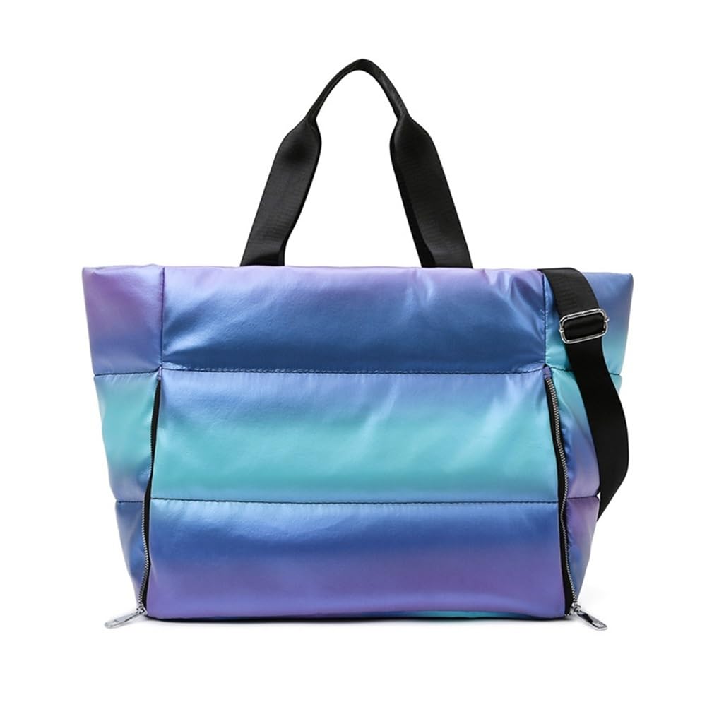 Bolsa de gimnasio para mujer con soporte para esterilla de yoga impermeable 7