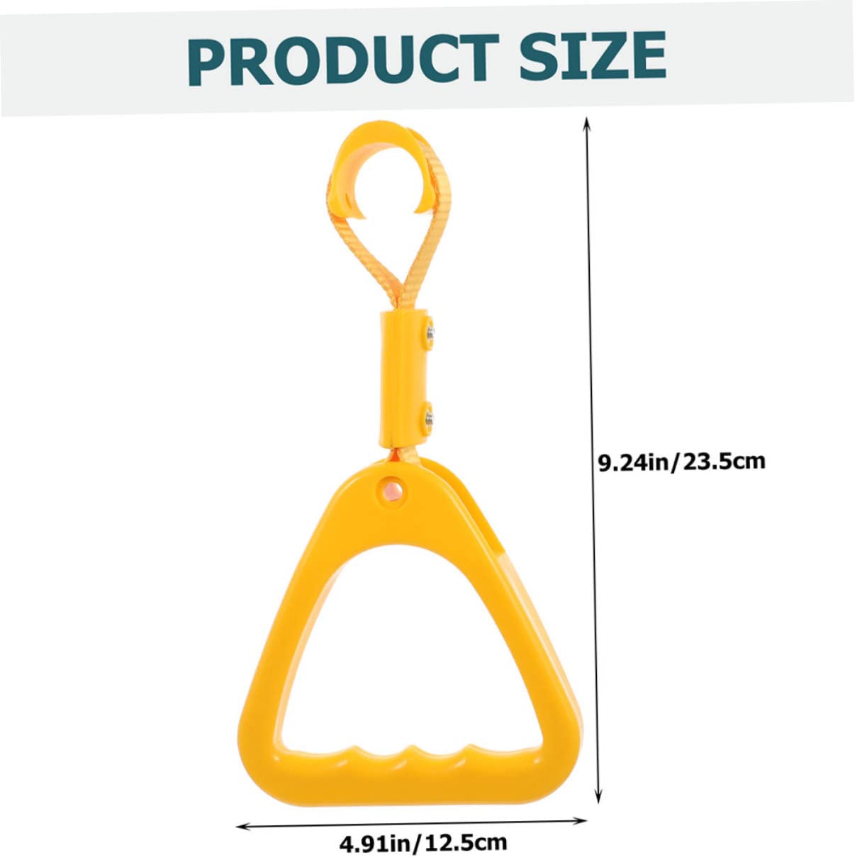 Ciieeo 2Pcs Bus Handle Ring Durable Car Interior Accessories Lightweight Portable Subway Grip Handle for Vehicle Bus Practical and Decorative Design