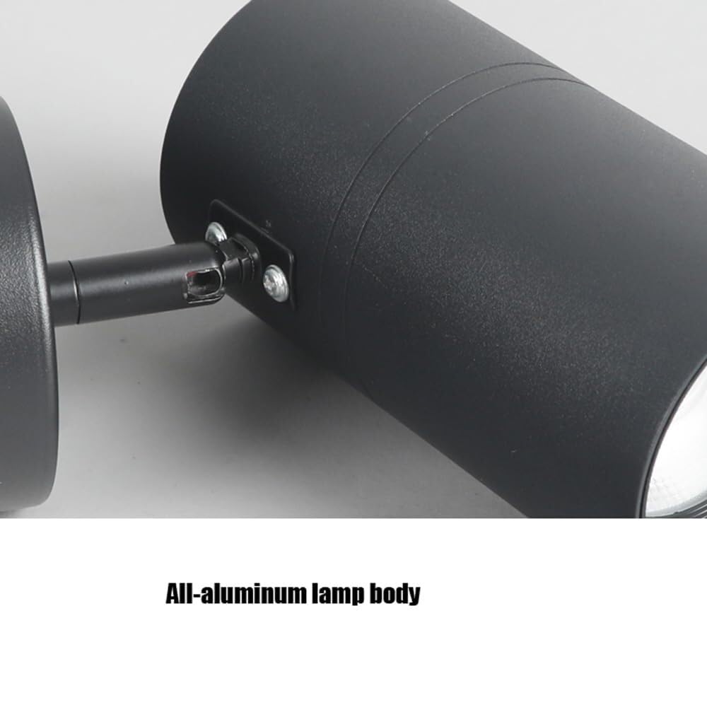 XBTGS Faretto, lampada da soffitto moderna ad angolo regolabile, lampada da parete per corridoio, scale o ingresso interno, faretto da soffitto piccolo per una sola casa, lampada, luce calda 3000 K-20