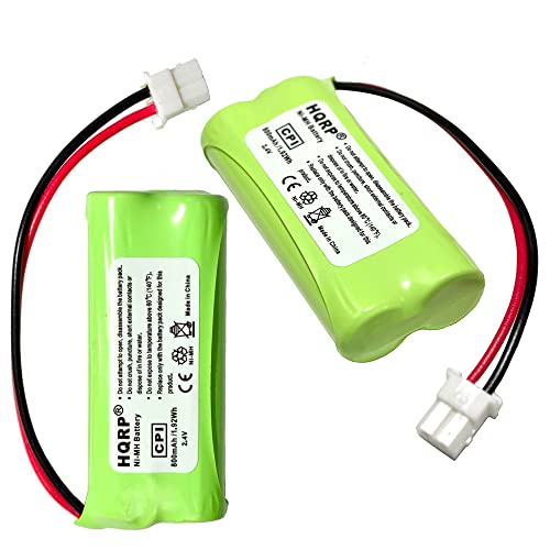 HQRP Phone Battery 2-Pack Compatible with VTech CS6329 CS6329-2 CS6329-3 CS6329-4 CS6329-5 Cordless Telephone