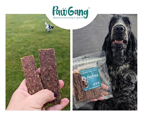 PawGang, Beef Meaty Strips 200g, 100% Natural Training Treats for Dogs Puppies Young Adult Old Small Large Dog - Image 3