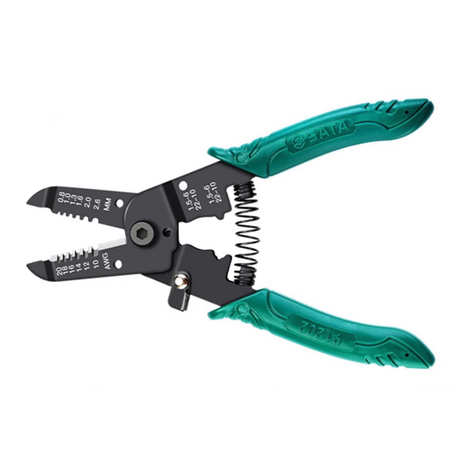 Tijeras de Pico de Pato para Electricista, para Pelar Cables, con Aislamiento Automático, con Cuchilla Afilada (6 Pulgadas)