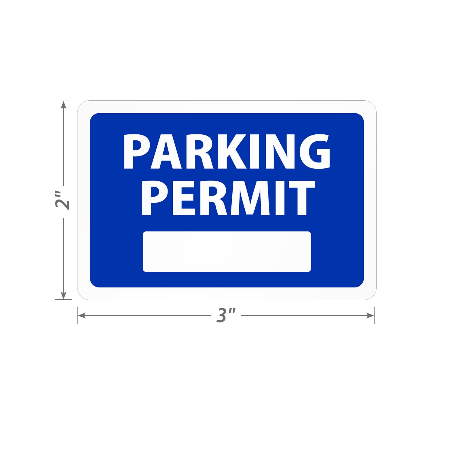 た　US製【 Parking Permit】8枚＠パーミット送料無料 Amazon.com : SmartSign 
