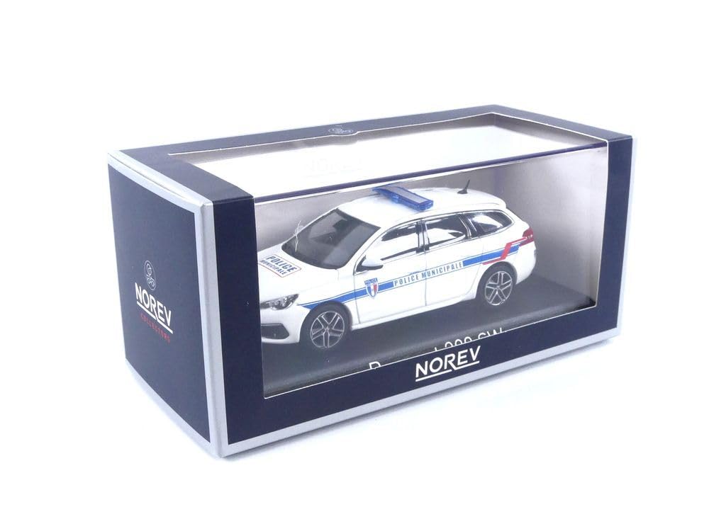 NOREV Collectible Miniature Car, Metal, White, 1/43e - Image 4