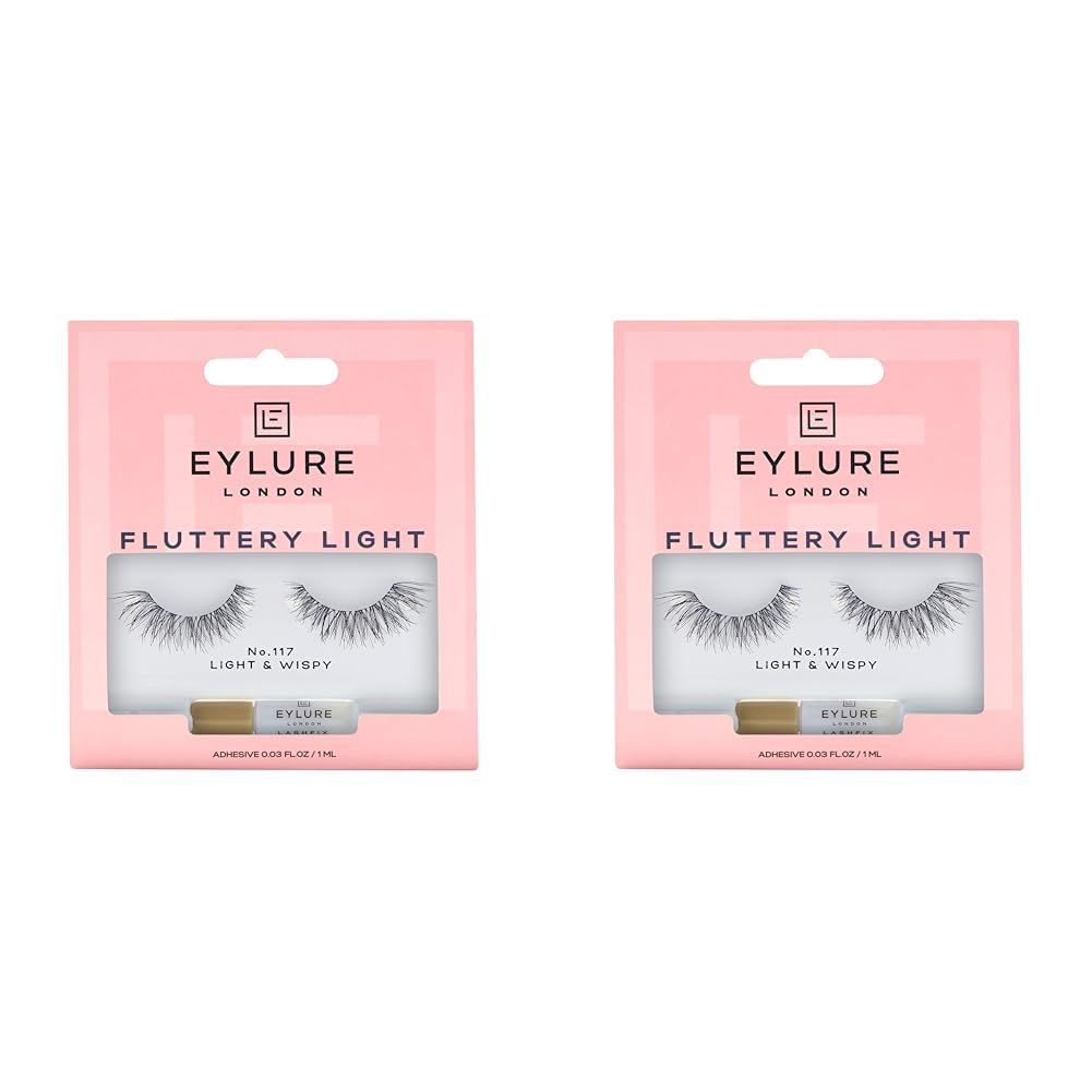 Eylure Fluttery Light No. 117 False Lashes (Pack of 2)