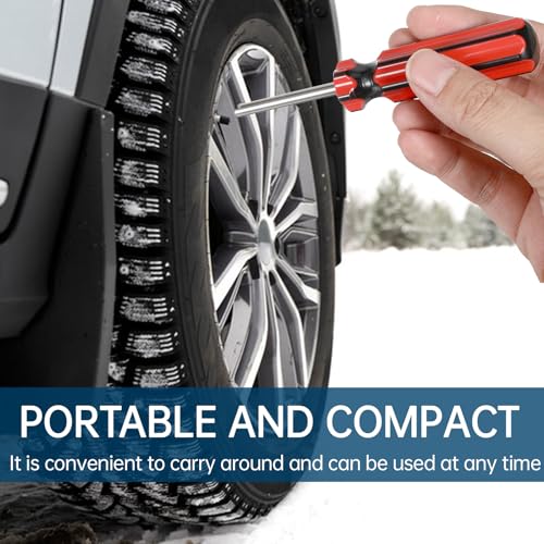 Image of 3pcs Tire Valve Stem Removal Tool Single and Double Heads Valves Core Wrench 4-Way Valve Tool Kit Multi Function Tire Valves Stem Installer Tools for Bicycle Car Trucks Tire Repair Installation