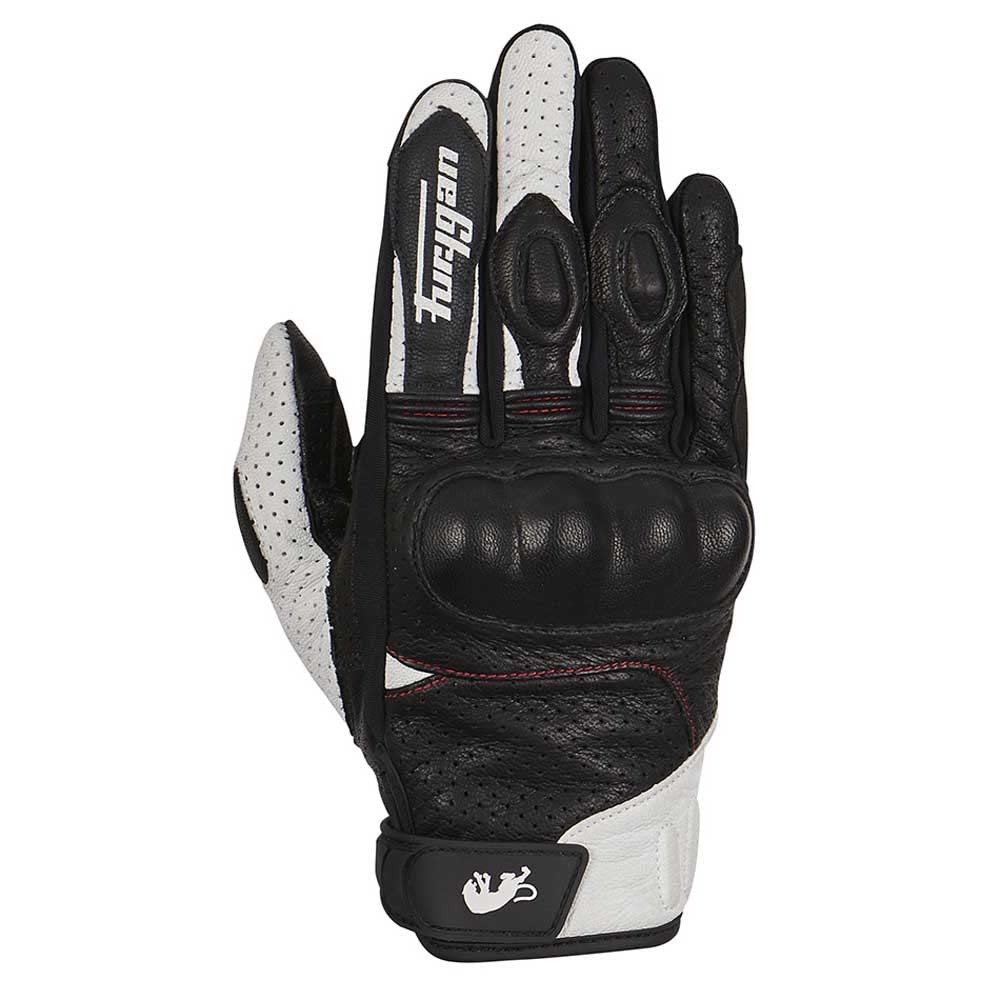 Furygan TD21 VENTED Men's Motorcycle Gloves, Protection and Comfort, Abrasion Resistance, Touchscreen, Maximum Breathability - RADICAL - SUMMER